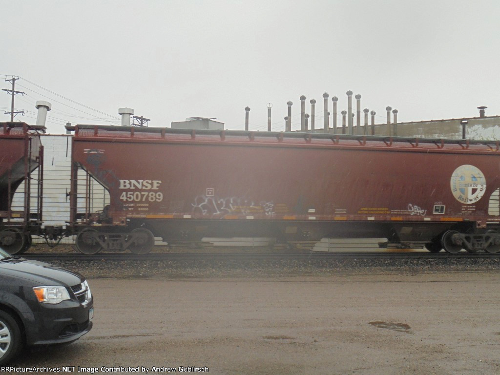 BNSF 450789 pass by